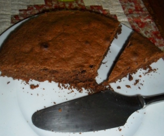 Gâteau chocolat:noix de coco