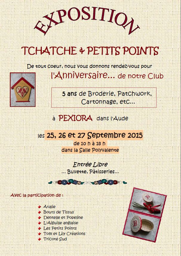 Affiche expo club 2015