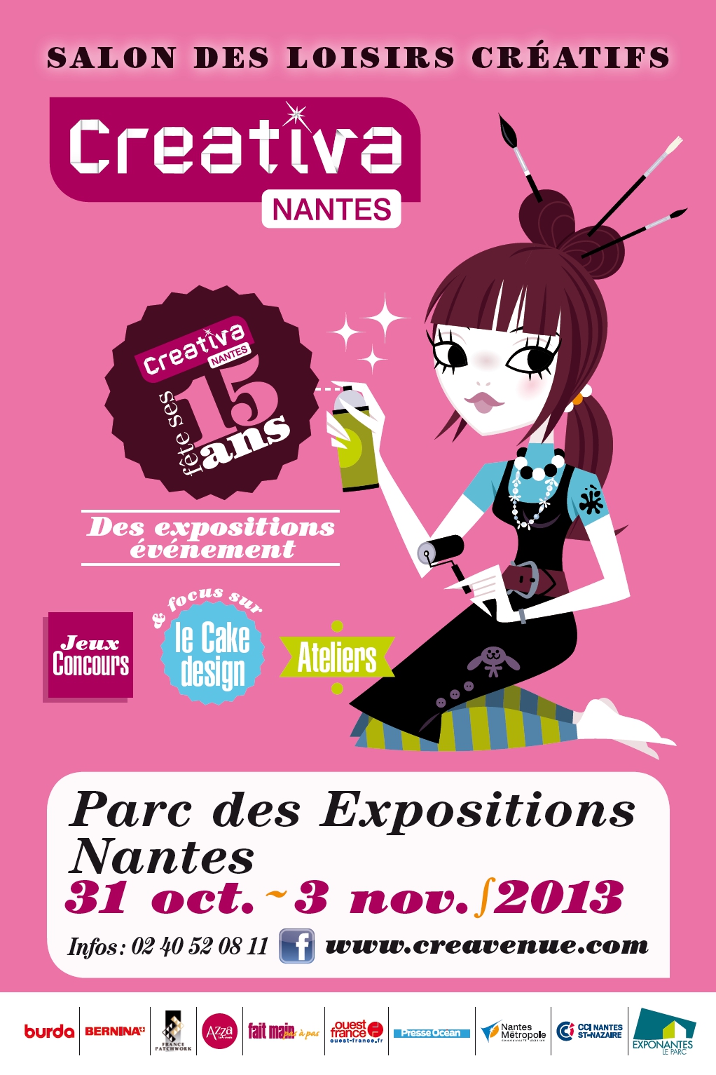 affiche Créativa Nantes