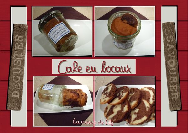 Cake bocaux