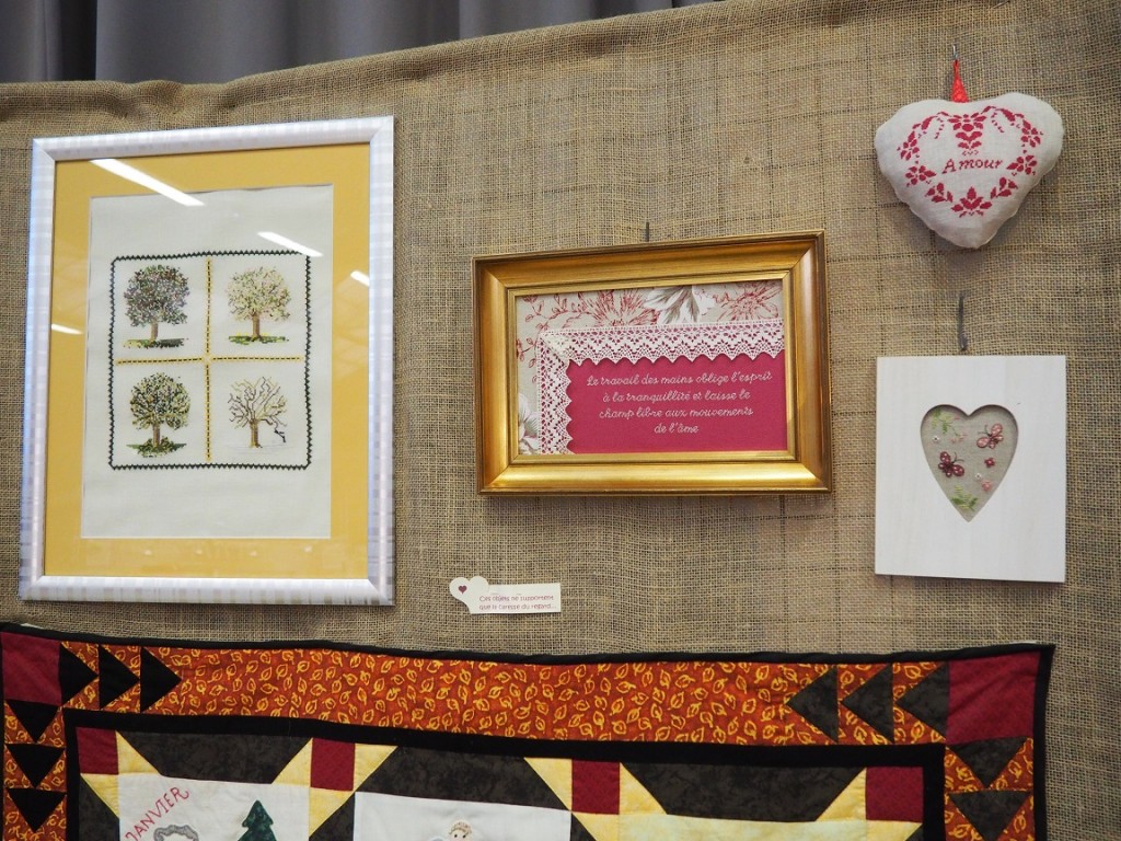L'exposition de Tchatche et Petits Points pendant le salon 2016 de