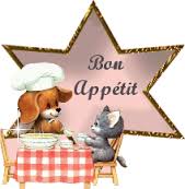 Chat chien Bon appétit